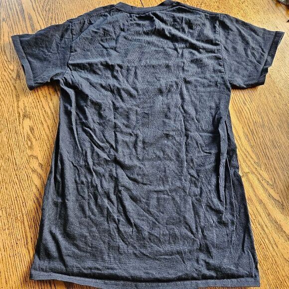 Ateez Line Logo T-Shirt Small | Black White Kpop Atiny A-tee-z Graphic Tee - Picture 5 of 7